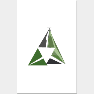 Triforce of Paint Posters and Art